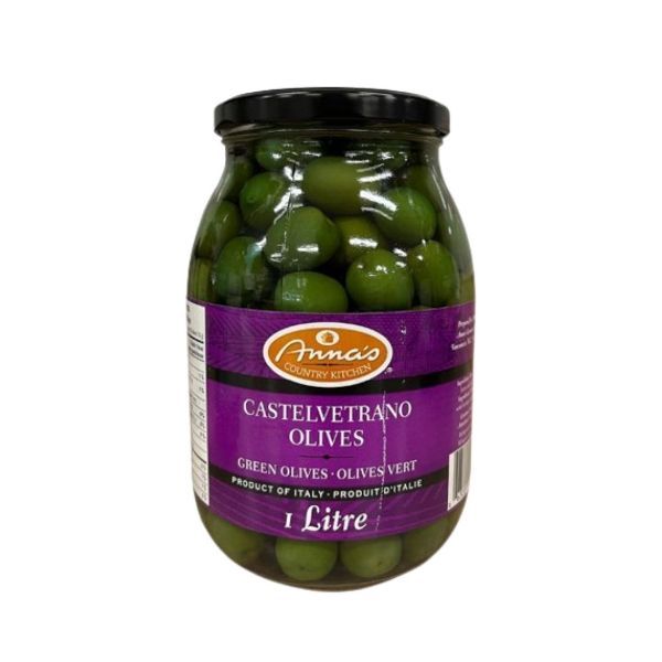 Anna'a Country Kitchen Castelvetrano Olives 1L